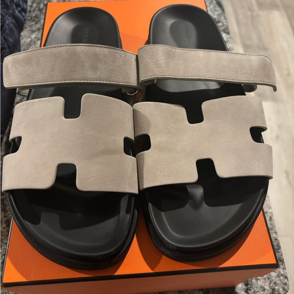 Men’s Chypre Hermes sandals 
Size 10